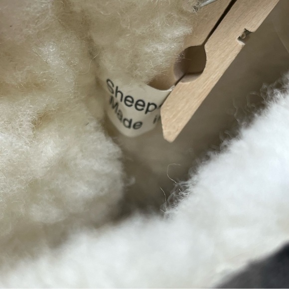 MARTINE ET BONAL Woman's Suede/Fur Sheepskin Lined Boots Size Large (W 8.5) - Picture 13 of 16